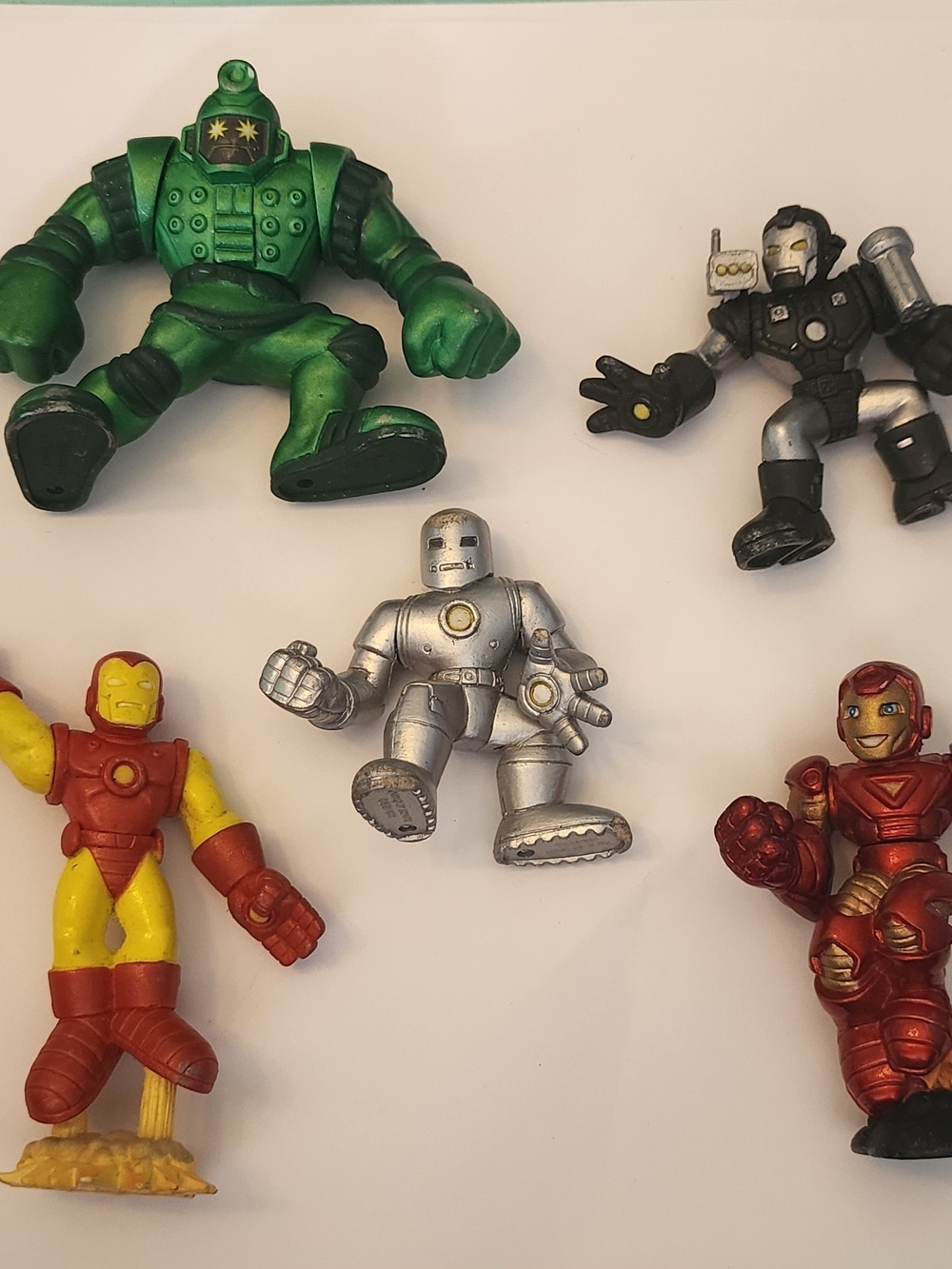 Iron Man Galactic Heroes 5 Piece Collectible Set.